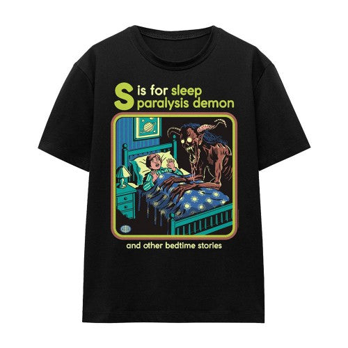 Front - Steven Rhodes Womens/Ladies Sleep Paralysis Demon T-Shirt