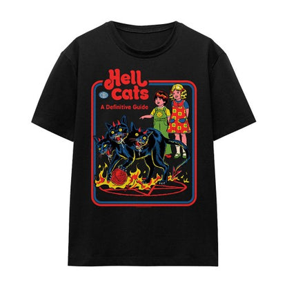 Front - Steven Rhodes Womens/Ladies Hell Cats T-Shirt