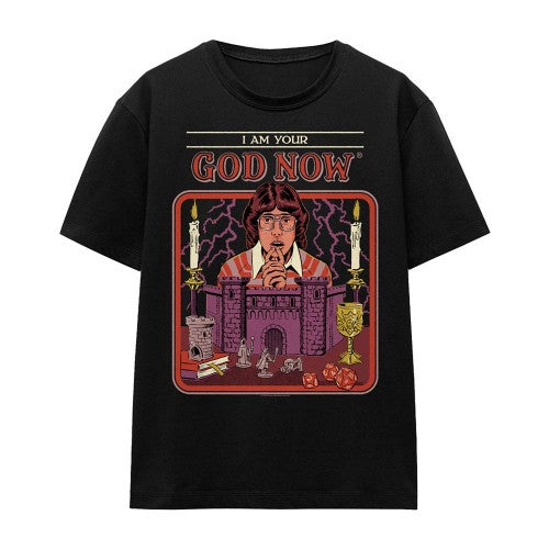 Front - Steven Rhodes Womens/Ladies I Am Your God Now T-Shirt