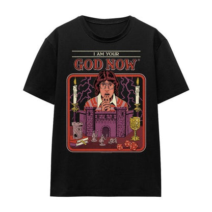 Front - Steven Rhodes Womens/Ladies I Am Your God Now T-Shirt
