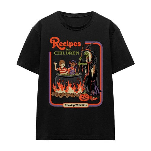 Front - Steven Rhodes Womens/Ladies Recipes For Children T-Shirt