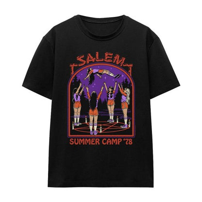 Front - Steven Rhodes Womens/Ladies Salem Summer Camp T-Shirt