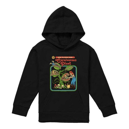 Front - Steven Rhodes Childrens/Kids Carnivorous Plant Hoodie