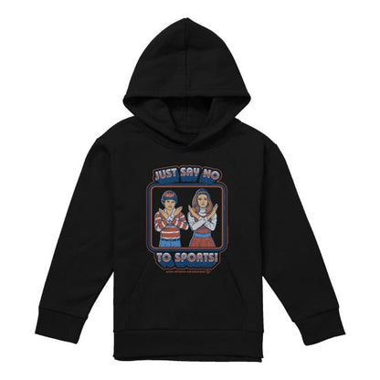 Front - Steven Rhodes Childrens/Kids Say No To Sports Hoodie