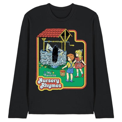 Front - Steven Rhodes Unisex Adult Nursery Rhymes Long-Sleeved T-Shirt