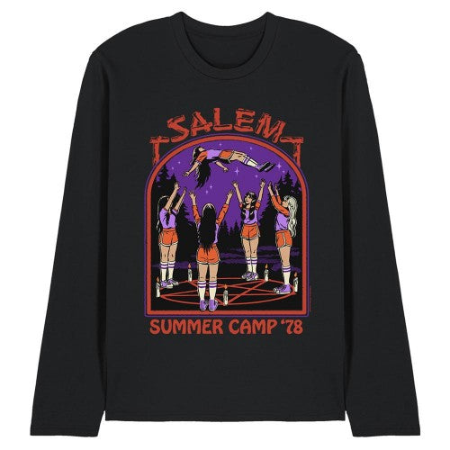 Front - Steven Rhodes Unisex Adult Salem Summer Camp Long-Sleeved T-Shirt
