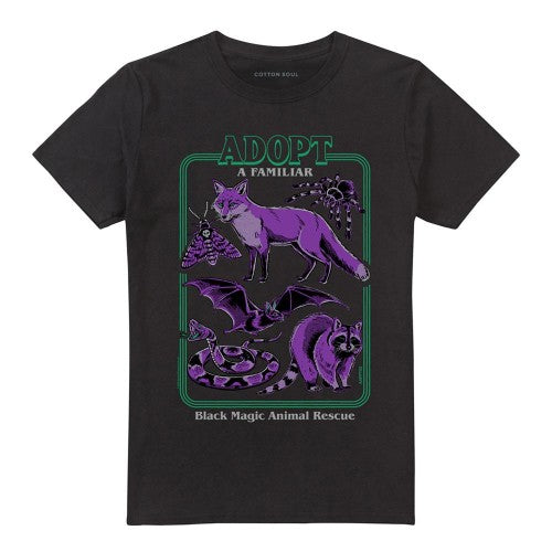 Front - Steven Rhodes Unisex Adult Adopt A Familiar Part 2 T-Shirt