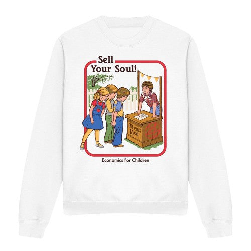 Front - Steven Rhodes Unisex Adult Sell Your Soul Sweatshirt