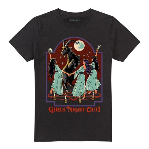 Front - Steven Rhodes Unisex Adult Girl´s Night Out T-Shirt