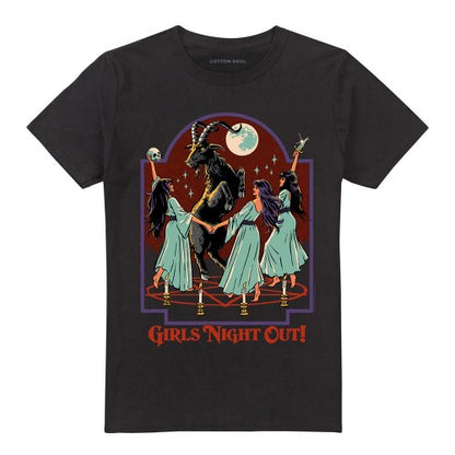 Front - Steven Rhodes Unisex Adult Girl´s Night Out T-Shirt