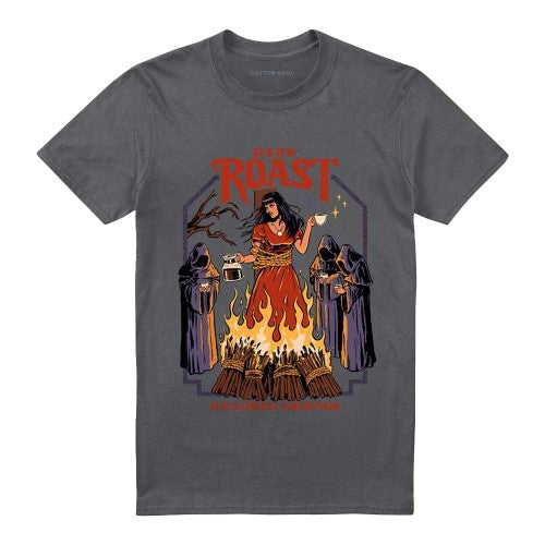 Front - Steven Rhodes Unisex Adult Dark Roast T-Shirt