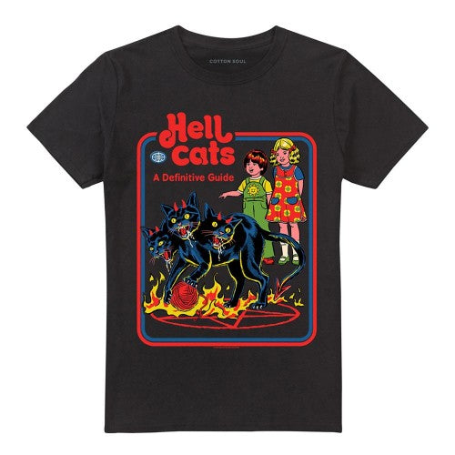 Front - Steven Rhodes Unisex Adult Hell Cats T-Shirt