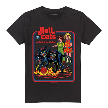 Front - Steven Rhodes Unisex Adult Hell Cats T-Shirt