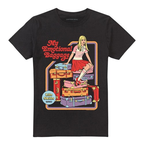Front - Steven Rhodes Unisex Adult My Emotional Baggage T-Shirt