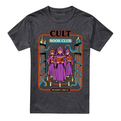 Front - Steven Rhodes Unisex Adult Cult Book Club Heather T-Shirt