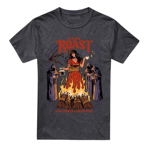 Front - Steven Rhodes Unisex Adult Dark Roast T-Shirt