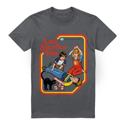 Front - Steven Rhodes Unisex Adult Let´s Sacrifice Toby T-Shirt