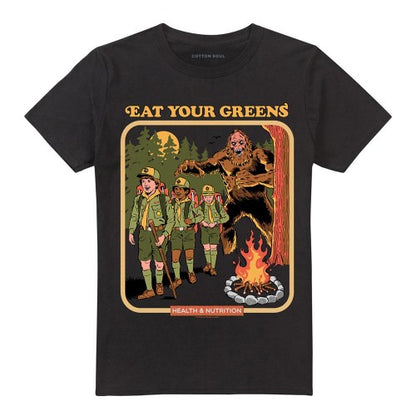 Front - Steven Rhodes Unisex Adult Eat Your Greens T-Shirt