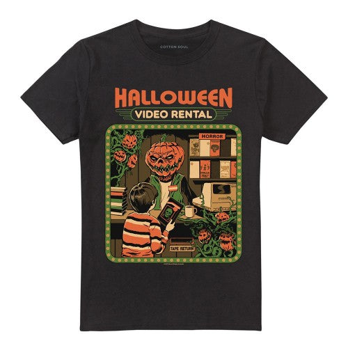 Front - Steven Rhodes Unisex Adult Video Rentals T-Shirt