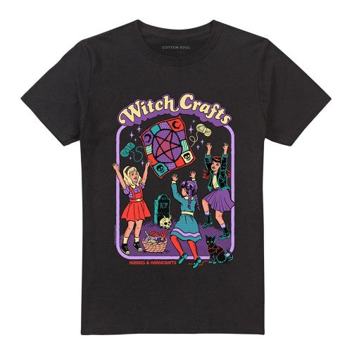 Front - Steven Rhodes Unisex Adult Witch Crafts T-Shirt