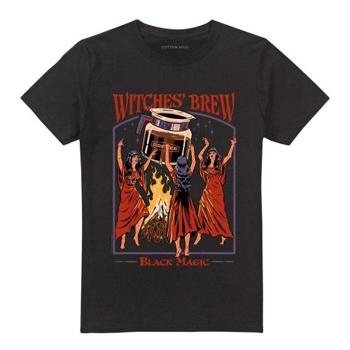 Front - Steven Rhodes Unisex Adult Witches´ Brew T-Shirt