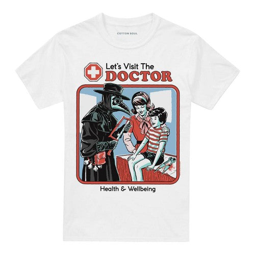 Front - Steven Rhodes Unisex Adult Let´s Visit The Doctor T-Shirt
