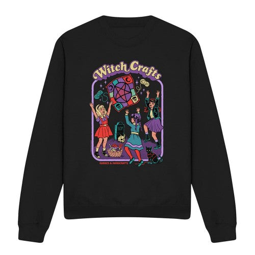 Front - Steven Rhodes Unisex Adult Witch Crafts Sweatshirt