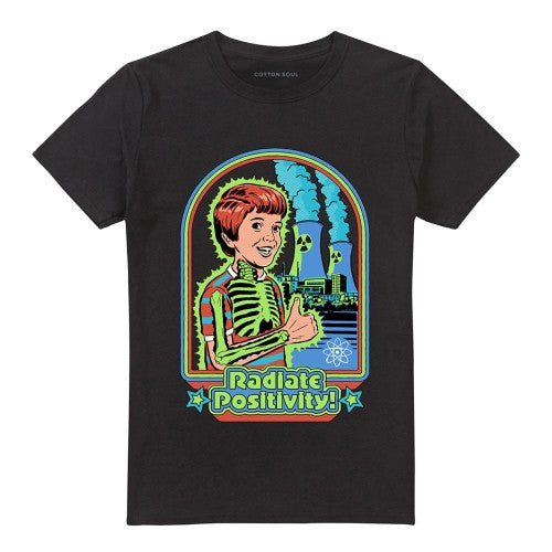 Front - Steven Rhodes Unisex Adult Radiate Positivity T-Shirt