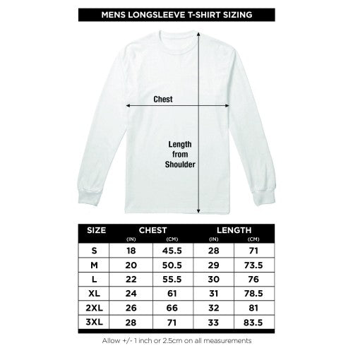 Front - Steven Rhodes Unisex Adult Your Changing Body Long-Sleeved T-Shirt