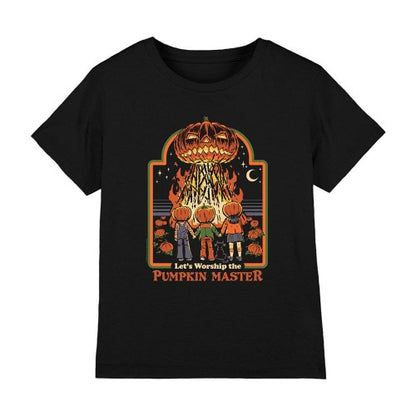 Front - Steven Rhodes Childrens/Kids Pumpkin Master T-Shirt