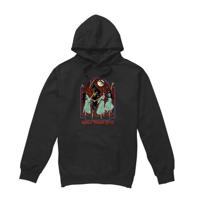 Front - Steven Rhodes Unisex Adult Girl´s Night Out Hoodie