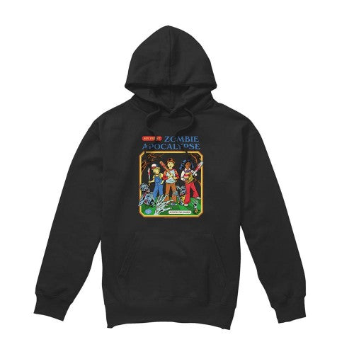 Front - Steven Rhodes Unisex Adult My First Zombie Apocalypse Hoodie