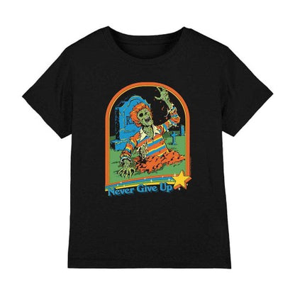 Front - Steven Rhodes Childrens/Kids Never Give Up T-Shirt