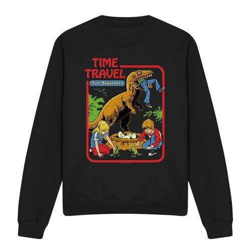 Front - Steven Rhodes Unisex Adult Time Travel Sweatshirt