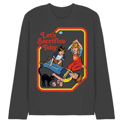 Front - Steven Rhodes Unisex Adult Let´s Sacrifice Toby Long-Sleeved T-Shirt