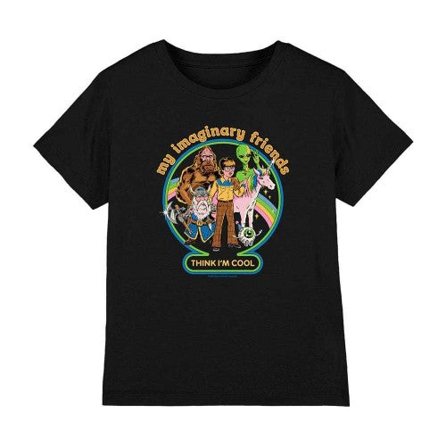 Front - Steven Rhodes Childrens/Kids My Imaginary Friends T-Shirt