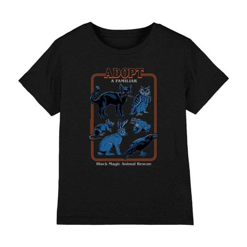 Front - Steven Rhodes Childrens/Kids Adopt A Familiar T-Shirt