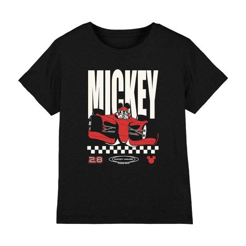 Front - Disney Childrens/Kids Mickey Mouse Poster T-Shirt