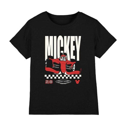 Front - Disney Childrens/Kids Mickey Mouse Poster T-Shirt