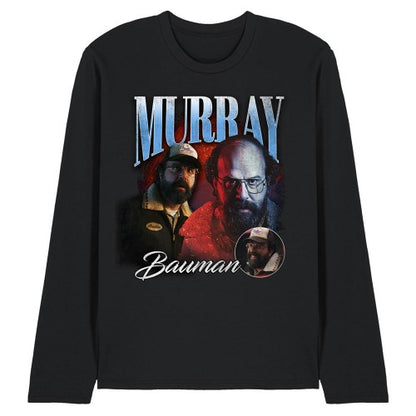 Front - Stranger Things Unisex Adult Murray Homage Long-Sleeved T-Shirt