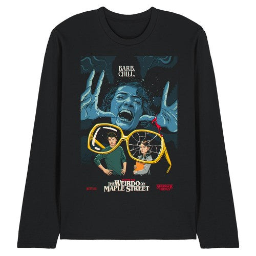 Front - Stranger Things Unisex Adult Season 1 Chapter 2 Homage Long-Sleeved T-Shirt
