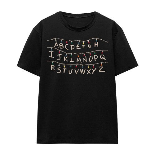 Front - Stranger Things Womens/Ladies Lights T-Shirt