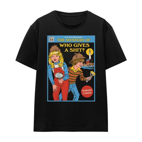 Front - Steven Rhodes Womens/Ladies Who Gives A Shit T-Shirt