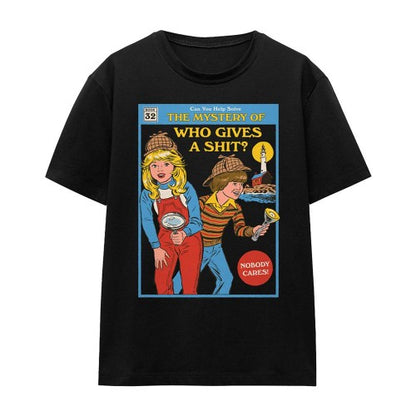 Front - Steven Rhodes Womens/Ladies Who Gives A Shit T-Shirt
