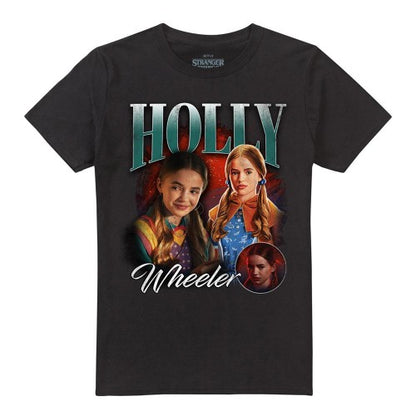Front - Stranger Things Unisex Adult Holly Homage T-Shirt