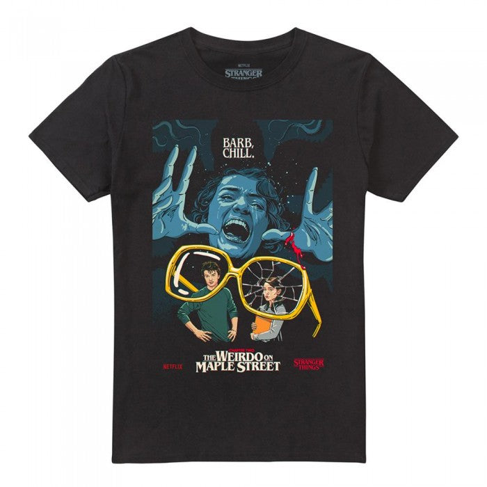 Front - Stranger Things Unisex Adult Butcher Billy Season 1 Chapter 2 Homage T-Shirt