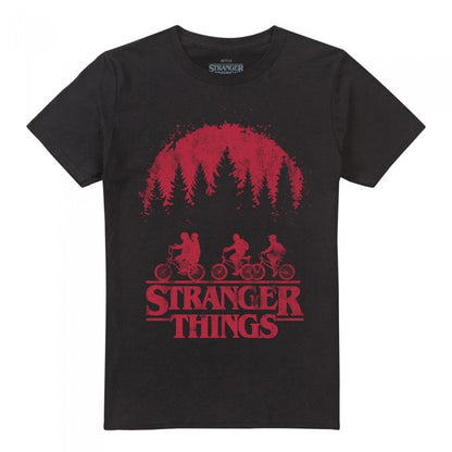 Front - Stranger Things Unisex Adult Bike T-Shirt