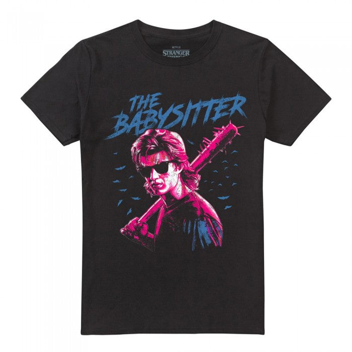 Front - Stranger Things Unisex Adult The Babysitter T-Shirt