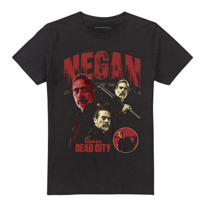 Front - The Walking Dead Unisex Adult Dead City Negan Homage T-Shirt