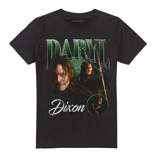 Front - The Walking Dead Unisex Adult Daryl Dixon Homage T-Shirt